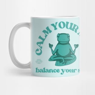 Frog Yoga Mug